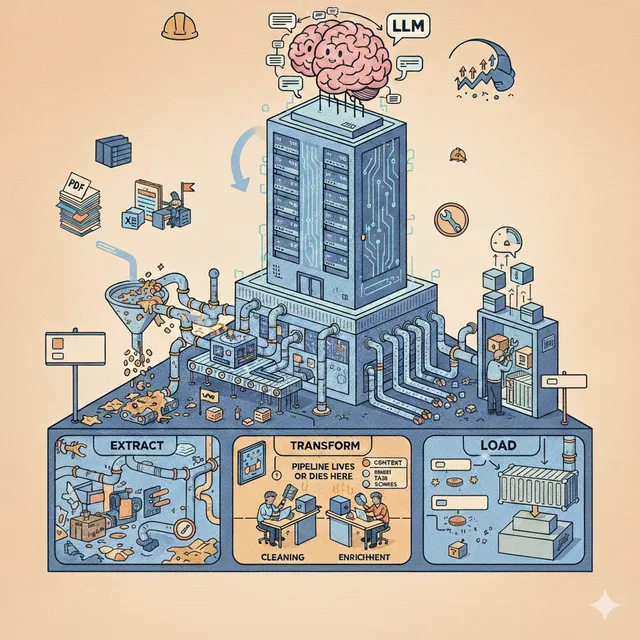 The Unsung Hero of AI - Why Your LLM Is Only as Good as Your Data Pipeline