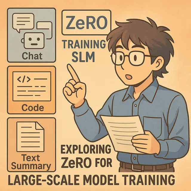 ZeRO Strategies for Scaled Model Training: A Quick Look